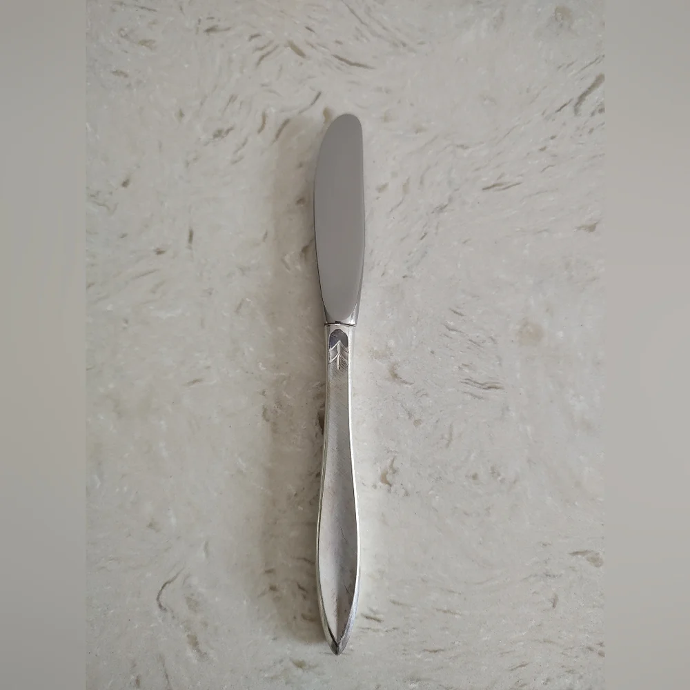 Gorham Gossamer Sterling Silver Butter Spreader Hollow Handle 7